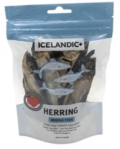 1ea 3 oz. Icelandic+Landic+ Dog Herring Whole - Treat